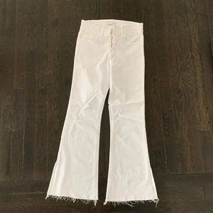 Flying monkey women’s white jeans